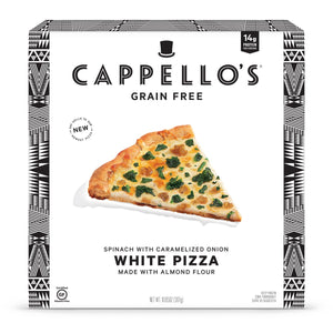PIZZA WHITE 307G SPINACH AMANDE CAPPELLO