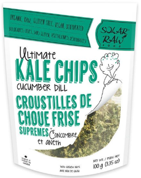 KALE RAW CHIPS 100G CONCOMBRE ANETH