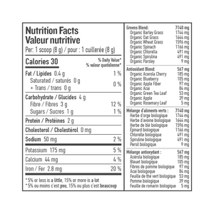 VERTS PARFAITS 216g BAIES