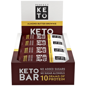 PERFECT KETO BAR 45 g ALMOND BUTTER BROWNIE