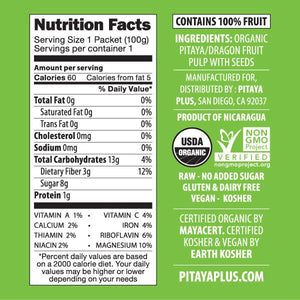 DRAGON FRUIT 100g * 4 POUCHES