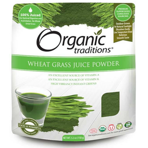 WHEAT GRASS JUICE  150G ORG.TRADITIONS