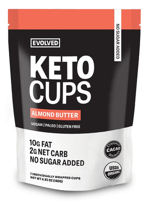 CUP KETO 140G ALMOND BUTTER