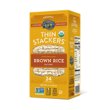 THIN STACKERS BIO 167g SALT FREE brown rice