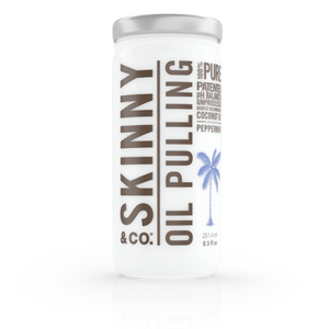 Skinny Peppermint Oil Pulling Coconut Oil - 8.5 oz