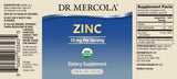 ZINC DROPS 115ML DR.MERCOLA