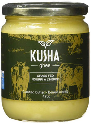 Beurre clarifié au ghee, nourri à l'herbe, curcuma, 255 g