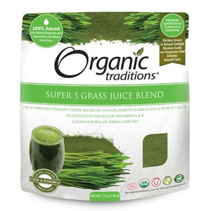 SUPER 5GRASS JUS 150G ORG.TRADITIONS