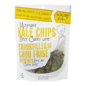 KALE RAW CHIPS 100G CURRY