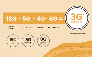 KETO COOKIE 45G SNICKERDOODLE
