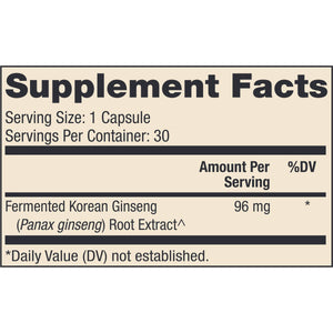 GINSENG CORÉEN 30 CAP MERCOLA