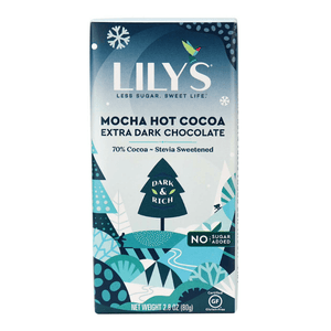 BAR CHOC.80G LILY'S HOT COCOA
