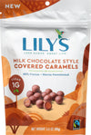 CARAMELS 99G COVERED MILK CHOCOLATE LILY'S