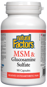 MSM & GLUCOSAMINE SULFATE 90
