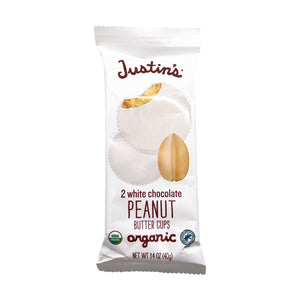 CUP PEANUT WHITE CHOCOLATE 36G JUSTIN'S