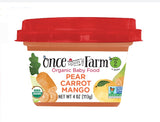 BABY FOOD ORG 113G POIRE CAROTTE