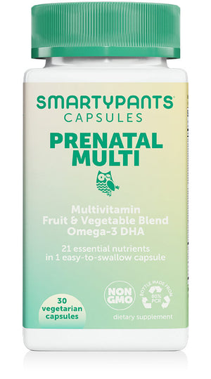 PRENATAL 35 VEGETARIAN CAPS W/OMEGA SMARTY PANTS