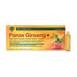 GINSENG PANAX *20 AMPOULES