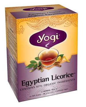 TEA YOGI EGYPTIAN LICORICE 16