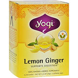 TEA YOGI LEMON GINGER 16'S Y