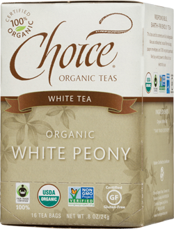 TEA CHOICE WHITE TEA 16BAG