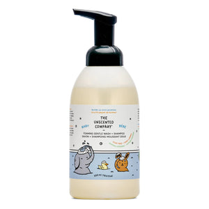 FOAMING GENTLE WASH + SHAMPOO BABY 550M THE UNSCENTED COMPANY