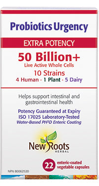 PROBIOTIC URGENCY 50 BILLION 22CAPSULES